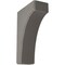 Ekena Millwork 3 1/2"W x 8"D x 12"H Clarksville Wood Vintage Decor Bracket, Reclaimed Grey BKTWD04X08X12CVGY - alternate 1